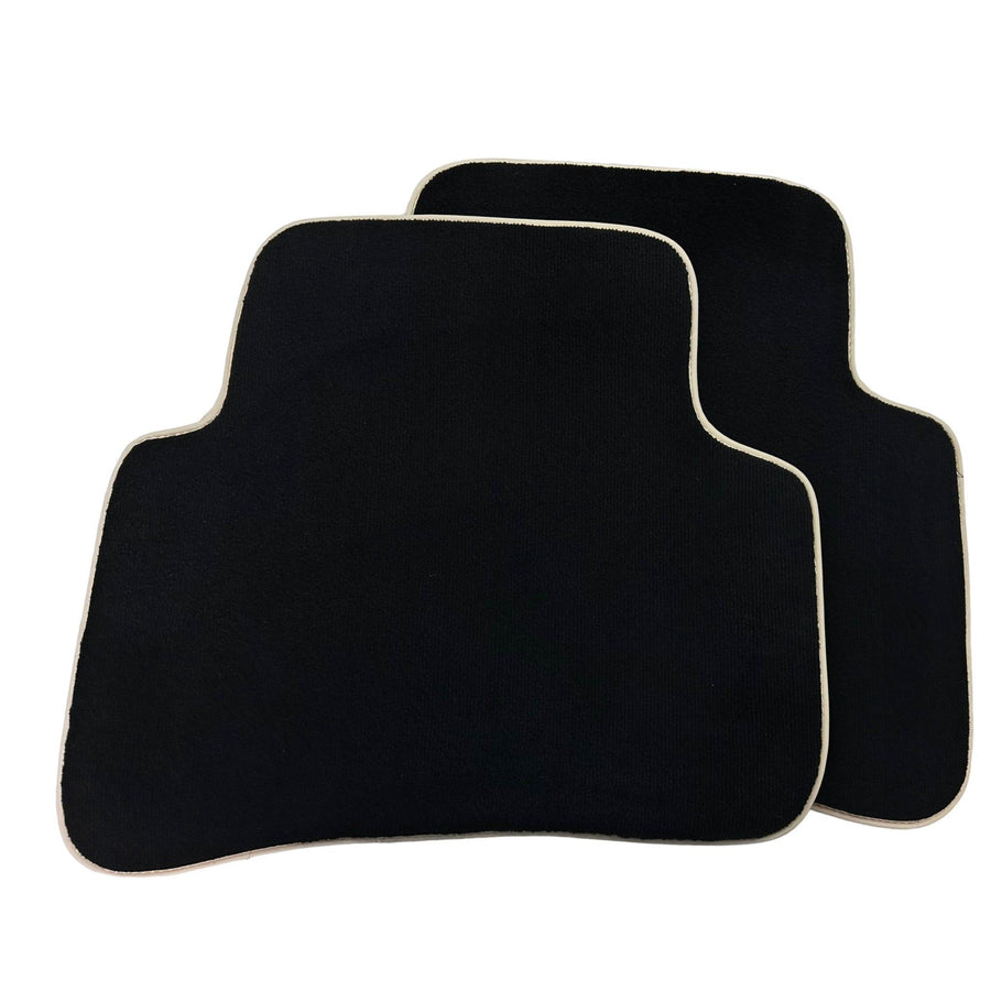 Black Floor Mats For Mercedes-Benz C Class W202 (1993-2000) ER56 Design - AutoWin
