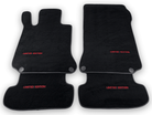 Black Floor Mats For Mercedes Benz C-Class W202 Sedan (1993-2000) | Limited Edition - AutoWin