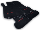 Black Floor Mats For Mercedes Benz C-Class W202 Sedan (1993-2000) | Limited Edition - AutoWin