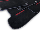 Black Floor Mats For Mercedes Benz C-Class W203 Sedan 4Matic (2000-2007) | Limited Edition - AutoWin