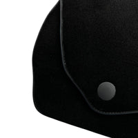 Black Floor Mats For Mercedes-Benz C-Class W204 (2007-2014) - AutoWin