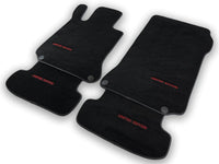 Black Floor Mats For Mercedes Benz E-Class A238 Convertible (2017-2023) | Limited Edition - AutoWin