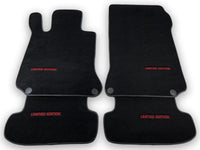 Black Floor Mats For Mercedes Benz EQE-Class V295 (2022-2023) | Limited Edition - AutoWin
