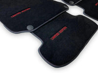 Black Floor Mats For Mercedes Benz GLE-Class C167 Coupe - 5 Seats (2020-2023) Hybrid | Limited Edition - AutoWin