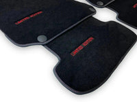 Black Floor Mats For Mercedes Benz GLK-Class X204 (2008-2012) | Limited Edition - AutoWin