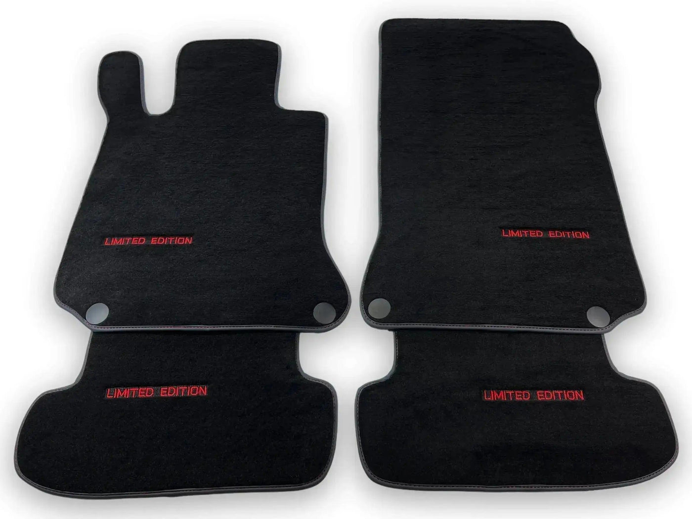 Black Floor Mats For Mercedes Benz S-Class A217 Convertible (2014-2023) | Limited Edition - AutoWin