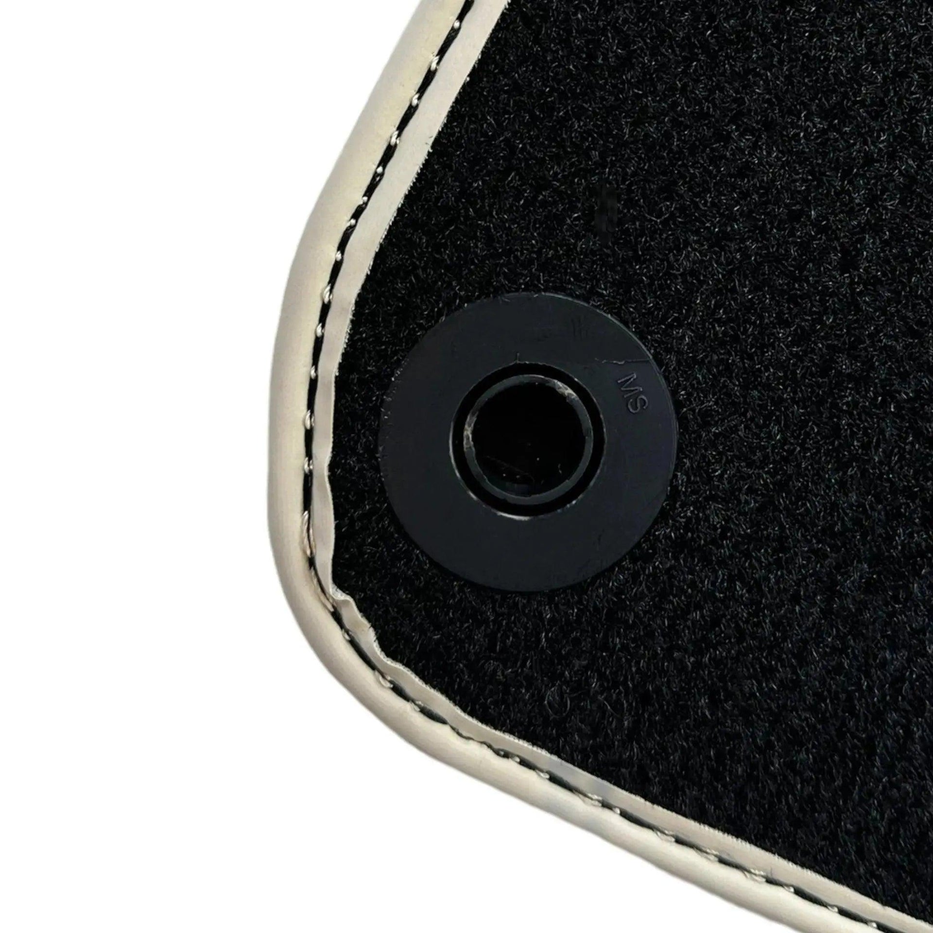 Black Floor Mats For Mercedes-Benz SLK-Class R170 (1996-1998) ER56 Design - AutoWin