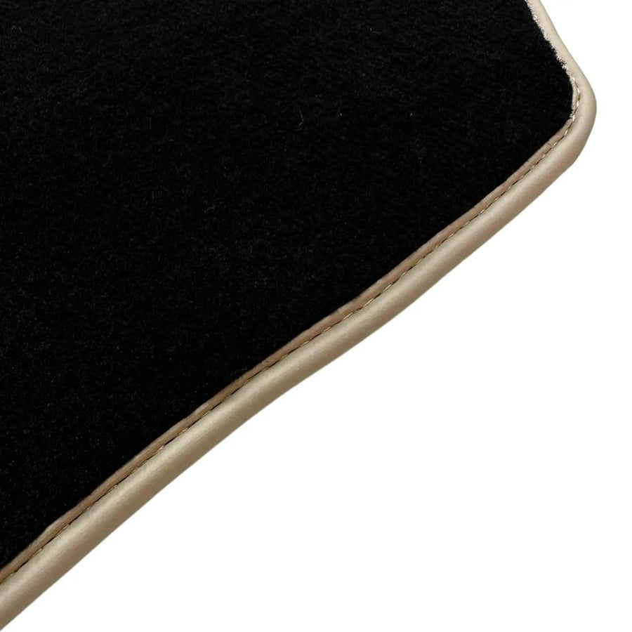 Black Floor Mats For Mercedes-Benz SLK-Class R170 (2000-2004) ER56 Design - AutoWin