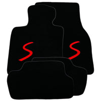 Black Floor Mats for Mini Clubman F54 (2019-2023) - AutoWin