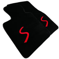 Black Floor Mats for Mini Cooper / One Electric (2020-2023) - AutoWin