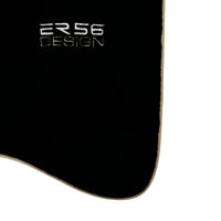 Black Floor Mats For Mitsubishi Pajero Sport (2009-2015) ER56 Design - AutoWin
