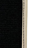 Black Floor Mats For Mitsubishi Pajero V80 (2006-2011) ER56 Design - AutoWin