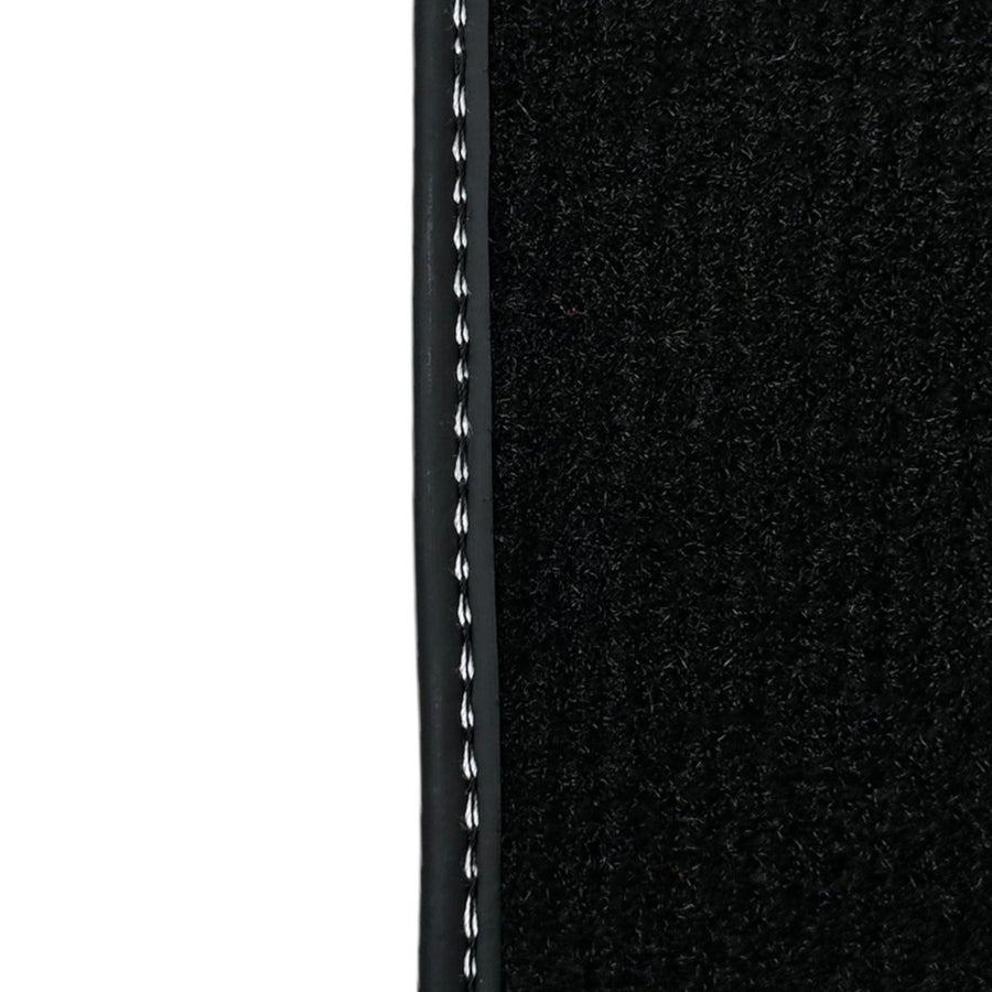 Black Floor Mats for Pontiac FireBird (1993-2002) with Trans Am Logo - AutoWin