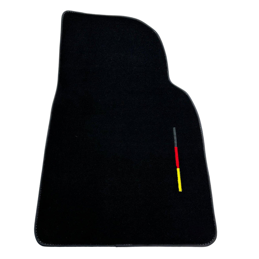 Black Floor Mats for Porsche 981 Cayman (2012–2016) - AutoWin