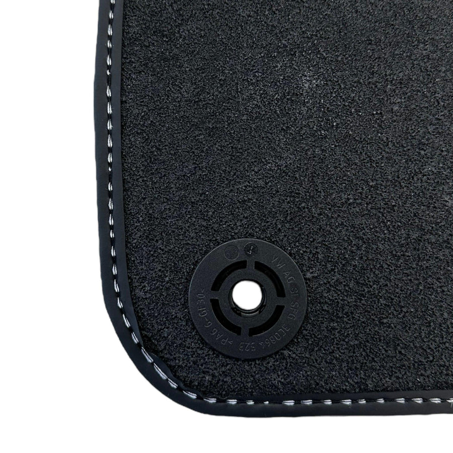 Black Floor Mats for Porsche Panamera (2009-2016) - AutoWin