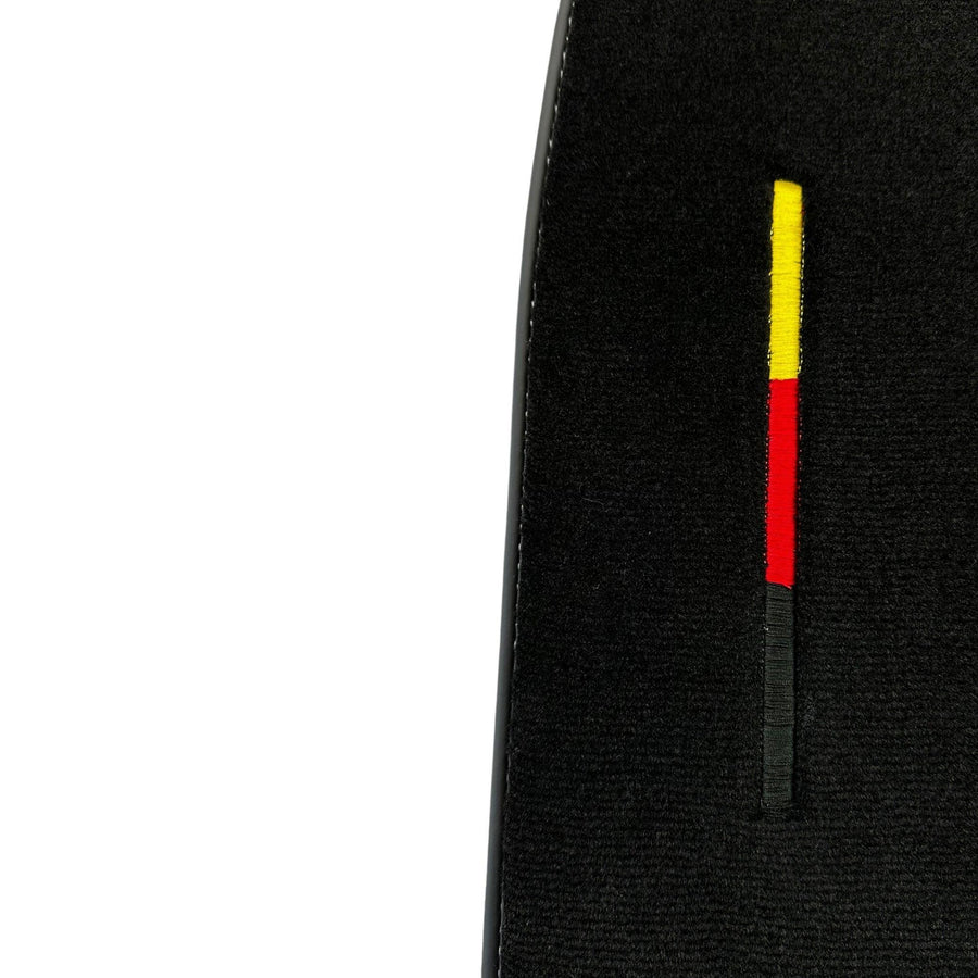 Black Floor Mats for Porsche Taycan (2019-2023) - AutoWin