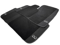 Black Floor Mats For Rolls Royce Black Badge Cullinan - AutoWin