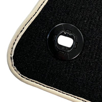 Black Floor Mats for Toyota Camry (2017) ER56 Design - AutoWin