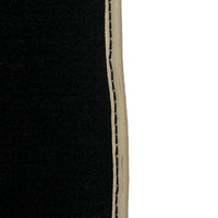 Black Floor Mats For Toyota Corolla E12 (2001-2007) ER56 Design - AutoWin