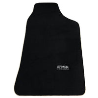 Black Floor Mats For Toyota Corolla E12 (2001-2007) ER56 Design - AutoWin