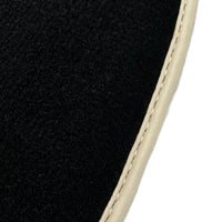 Black Floor Mats For Toyota Corolla E15 (2007-2014) ER56 Design - AutoWin