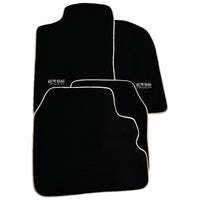 Black Floor Mats For Toyota Hilux (1998-2005) ER56 Design - AutoWin