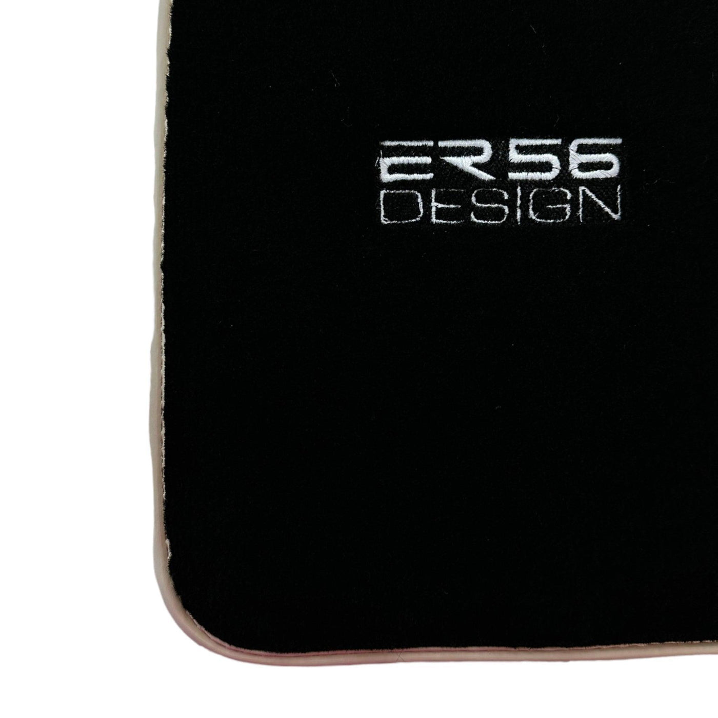 Black Floor Mats For Toyota Land Cruiser 80 (1985-1997) Beige Trim | ER56 Design - AutoWin