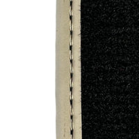 Black Floor Mats For Toyota Land Cruiser 80 (1985-1997) Beige Trim | ER56 Design - AutoWin