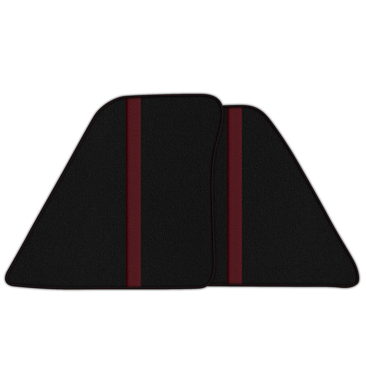 Black Floor Mats with Leather Line for Ferrari SF90 Stradale (2019-2024) - Various Colors