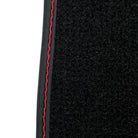 Black Leather Floor Mats for Mercedes-Benz G Class W463 (2008-2018) ER56 Design - AutoWin