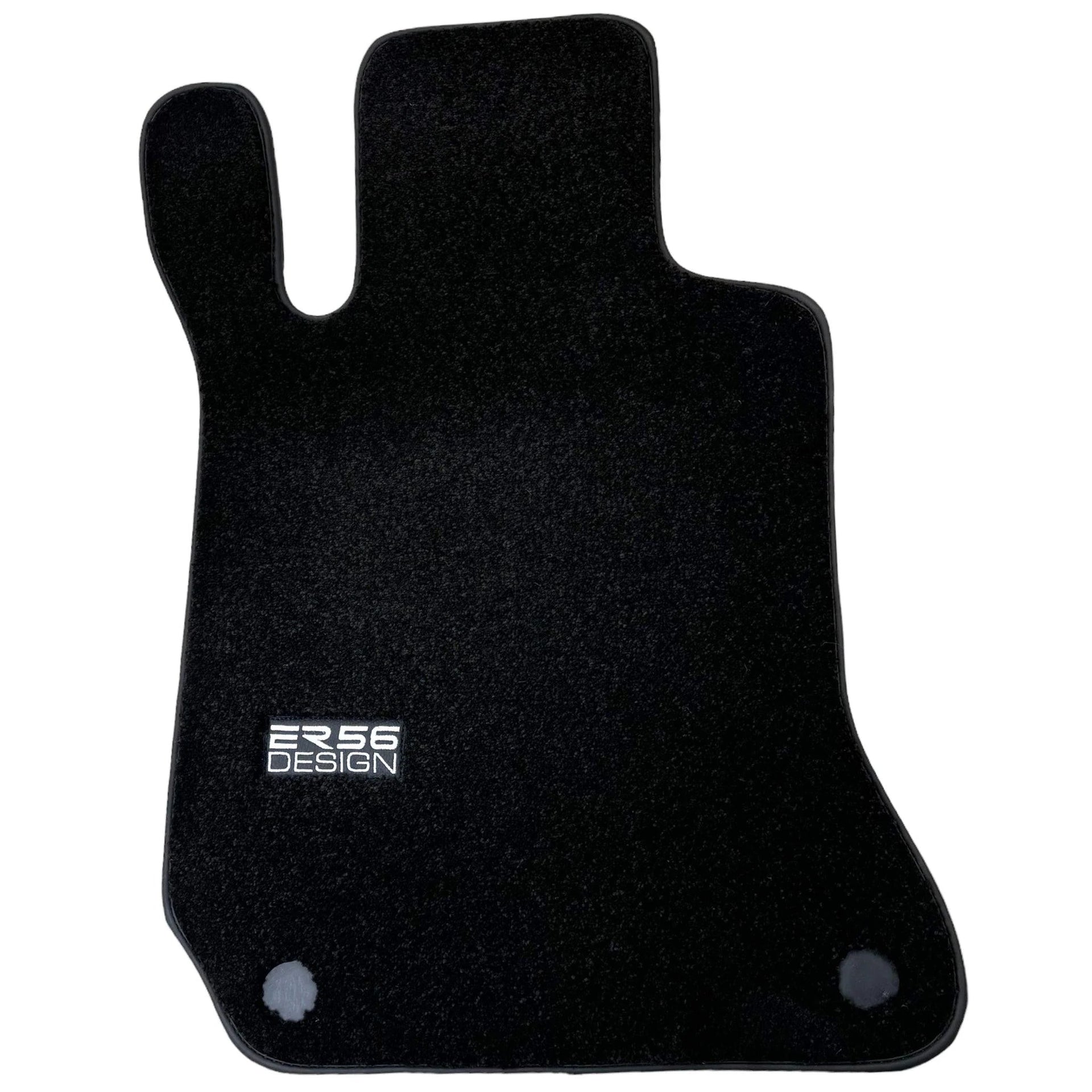 Black Luxury Floor Mats For Mercedes Benz GLS-Class X167 Maybach (2020-2023) | ER56 Design