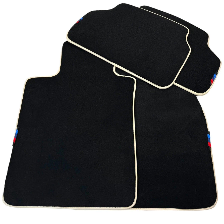 Black Mats For BMW U06 (2022-2026) | Beige Trim - AutoWin