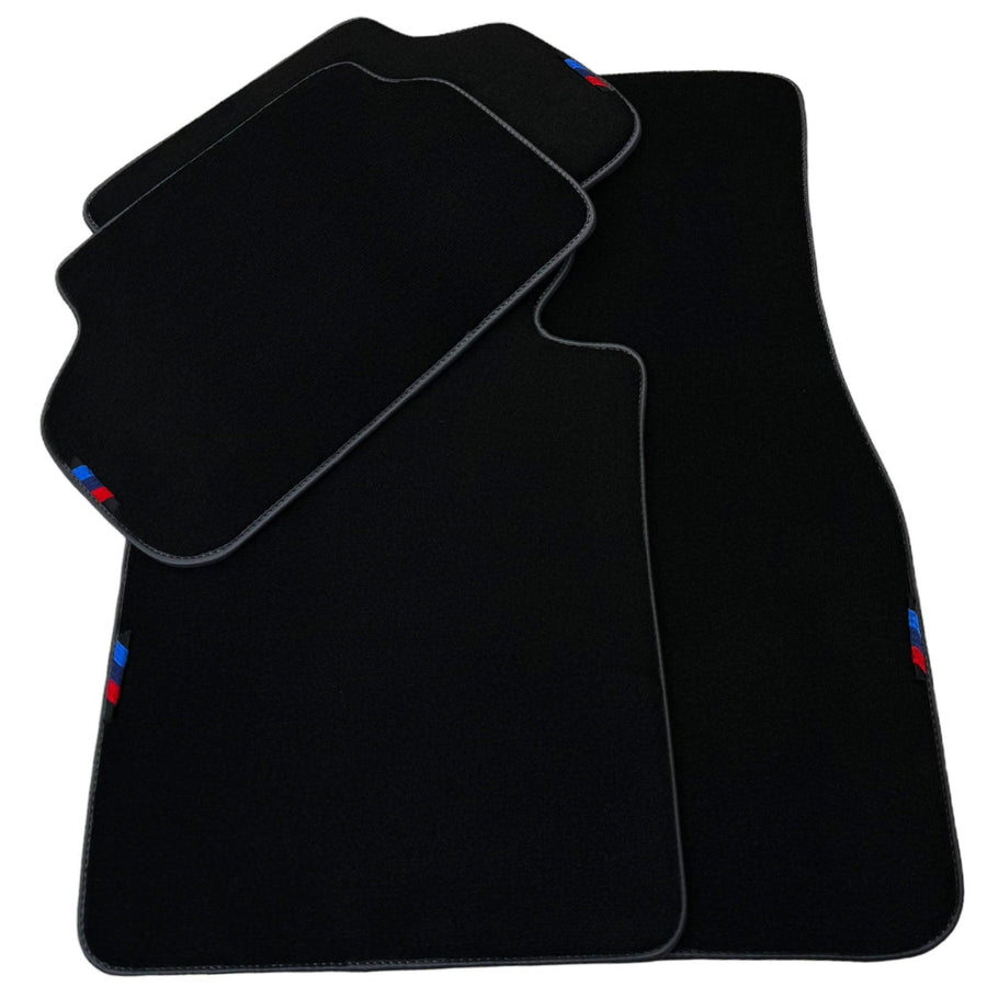 Black Mats For BMW G60 (2023-2026) Sedan | Gray Trim - AutoWin