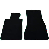 Black Mats For BMW 1 Series F70 | Green Trim - AutoWin