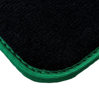Black Mats For BMW U06 (2022-2026) | Green Trim - AutoWin