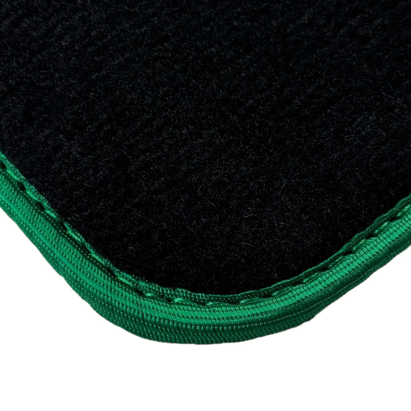 Black Mats For BMW Gran Tourer F46 (2015-2022) 7 Seats | Green Trim - AutoWin