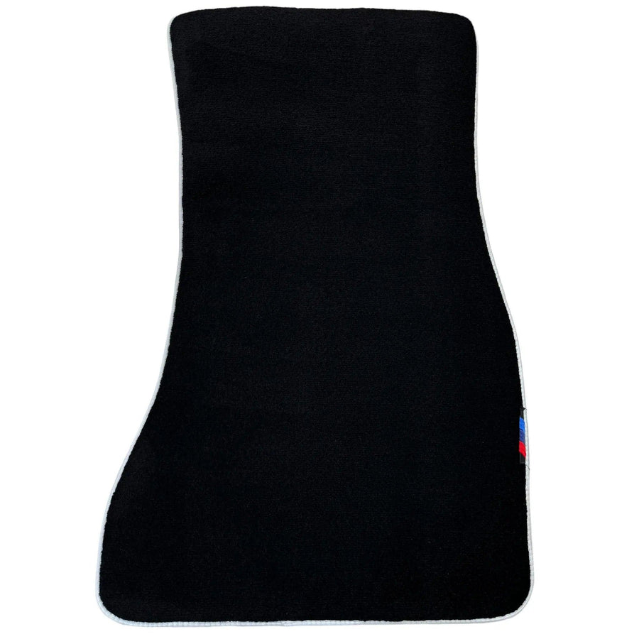 Black Mats For BMW G60 (2023-2026) Sedan | White Trim - AutoWin