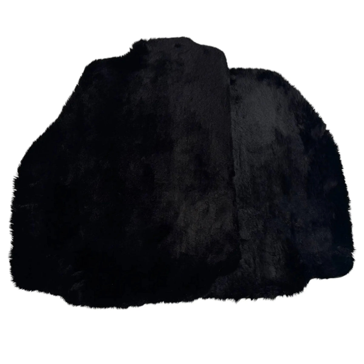 Black Sheepskin Floor Mats for Ferrari 458 Italia (2009-2015)