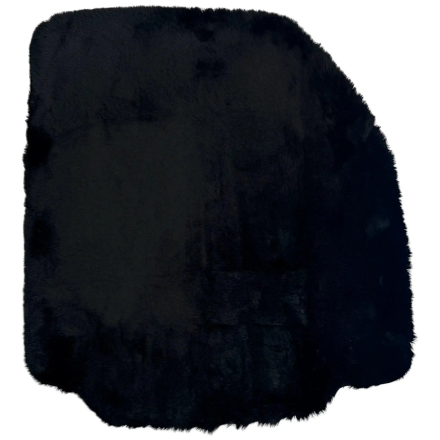Black Sheepskin Floor Mats for Ferrari 488 GTB (2016-2022)