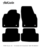 Blue Floor Mats for Audi A1 - 5-door Citycarver (2019-2024) | ER56 Design - AutoWin