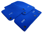 Blue Floor Mats for Audi A4 - B9 Avant (2018-2019) | ER56 Design - AutoWin