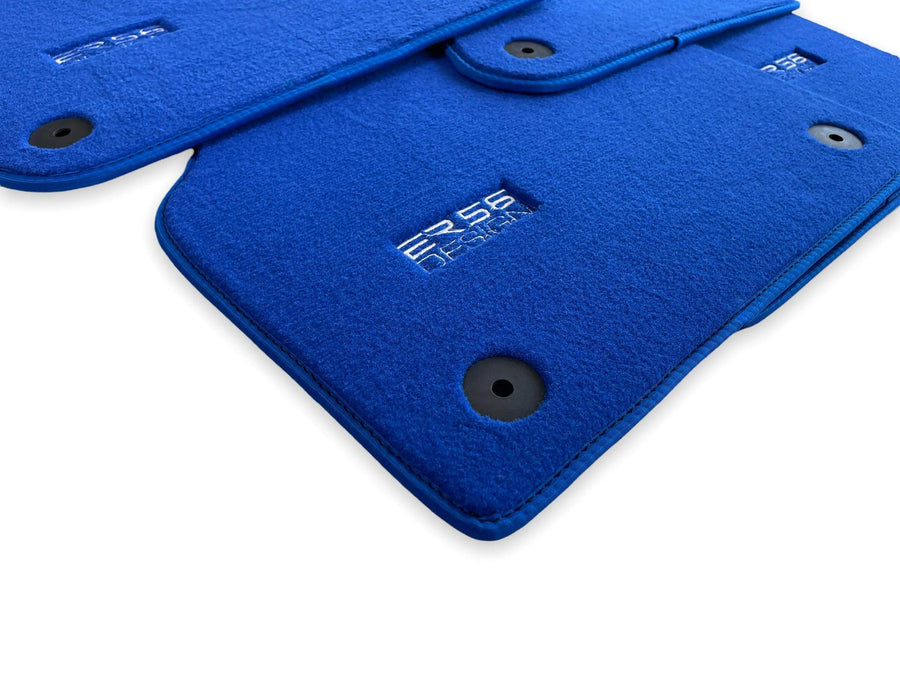 Blue Floor Mats for Audi Q2 (2016-2020) | ER56 Design - AutoWin