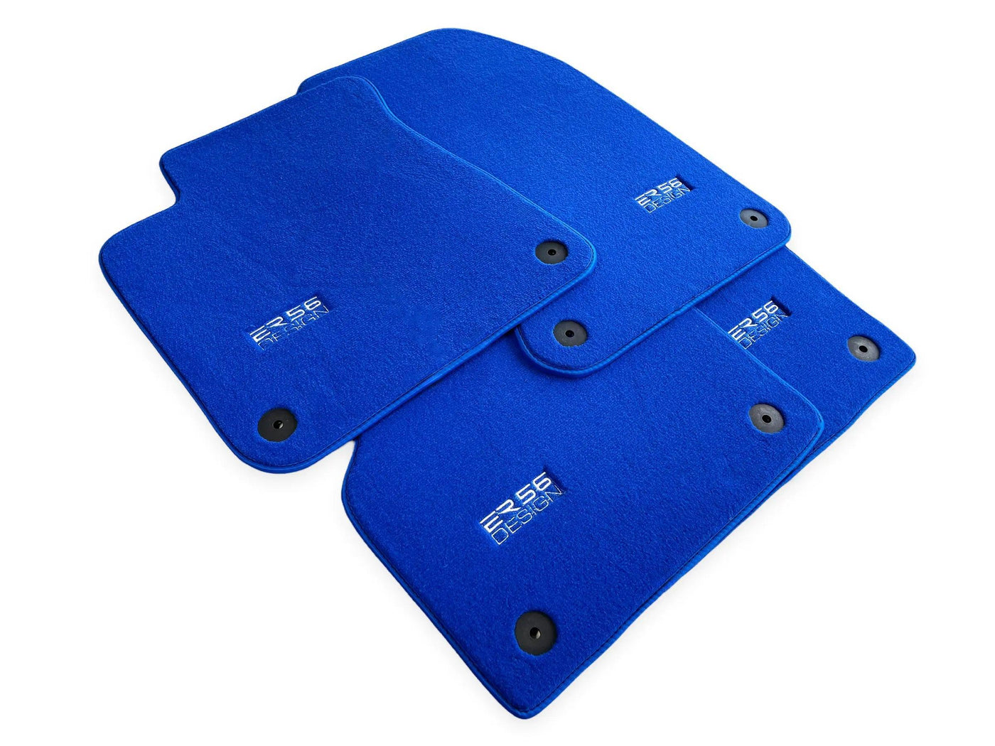 Blue Floor Mats for AudiQ3 F3 Sportback (2018-2024) | ER56 Design - AutoWin