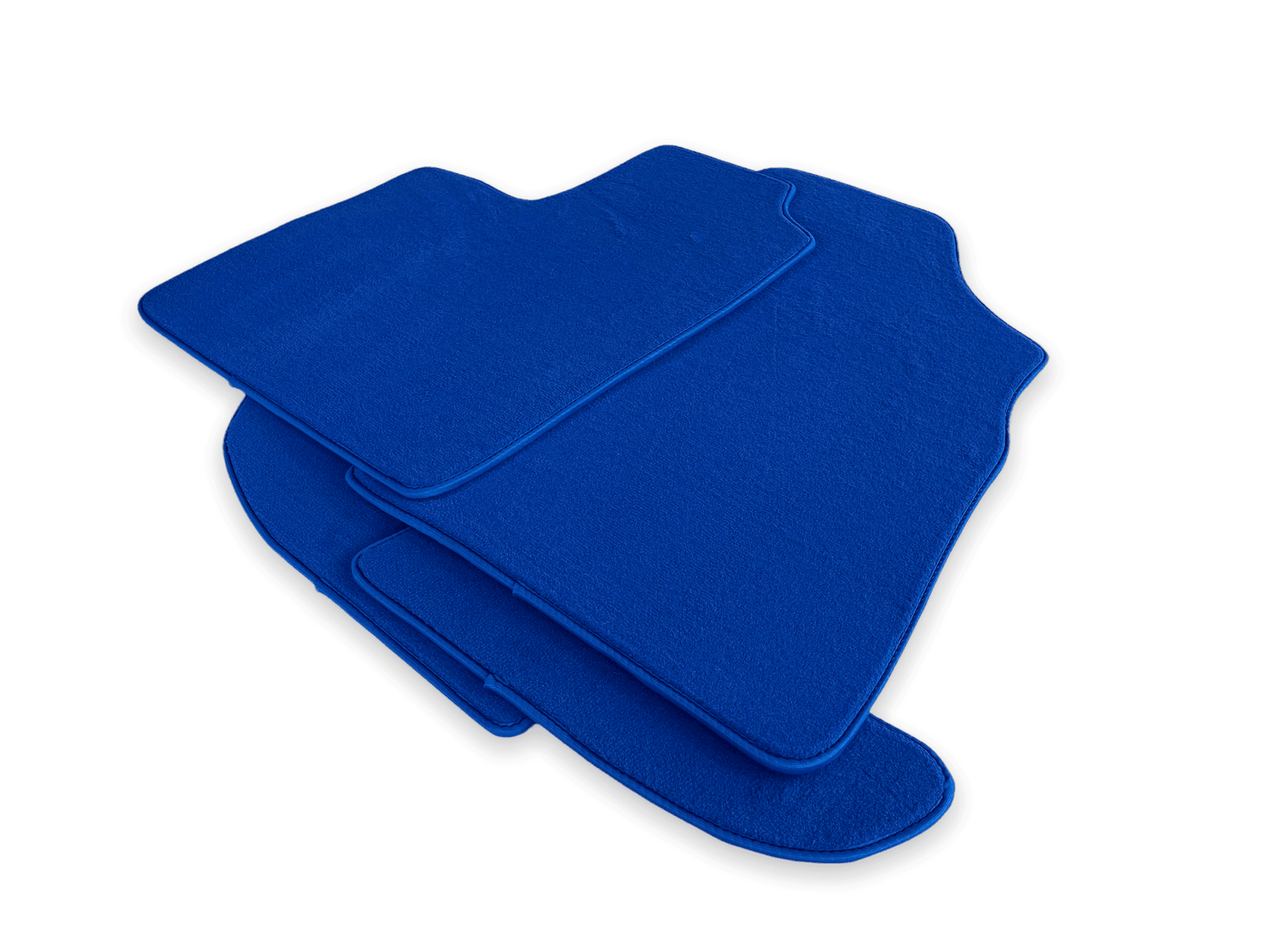 Blue Floor Mats For Bentley Continental GTC (2011-2018) - AutoWin