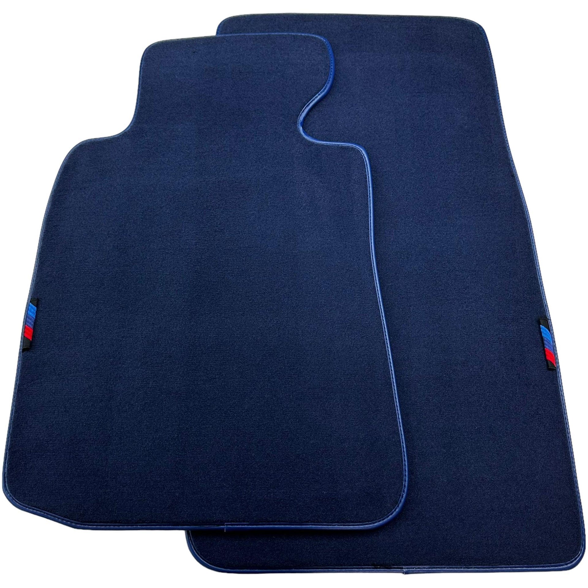 Blue Floor Mats For BMW 5 Series E39 Sedan (1996-2003) - AutoWin
