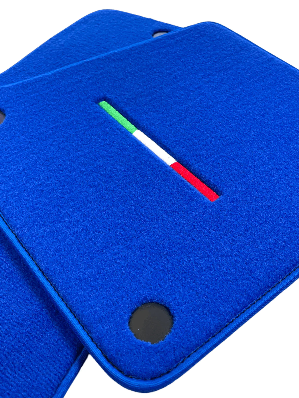 Blue Floor Mats For Ferrari 599 Coupe 2006-2012 Italian Edition - AutoWin