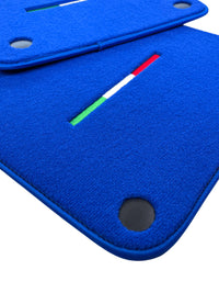 Blue Floor Mats For Ferrari 612 Scaglietti 2005-2011 Italian Edition - AutoWin