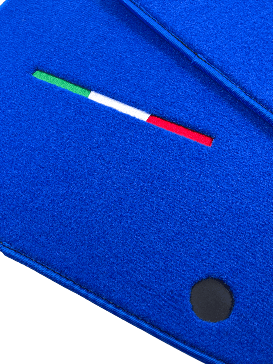Blue Floor Mats For Ferrari 612 Scaglietti 2005-2011 Italian Edition - AutoWin