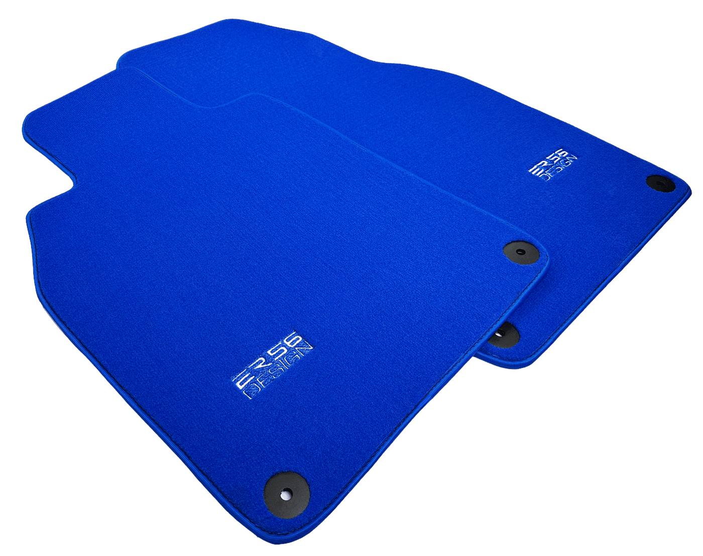 Blue Floor Mats for Porsche 718 Boxster (2016-2023) | Er56 Design - AutoWin