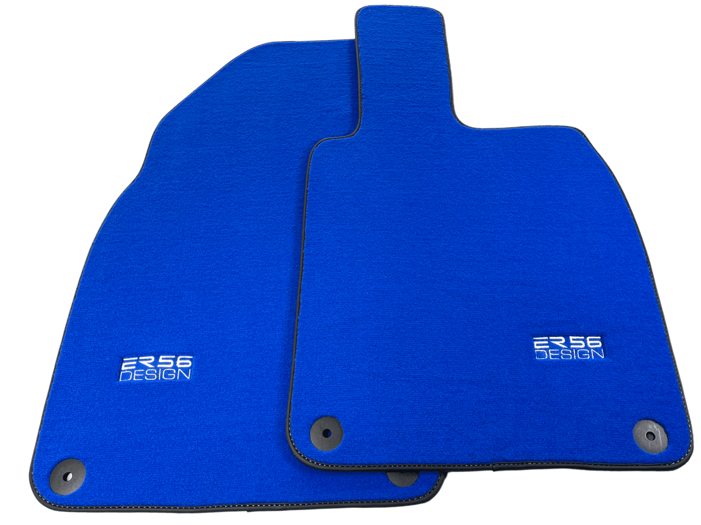 Blue Floor Mats for Porsche 718 Cayman (2017-2023) | Er56 Design - AutoWin